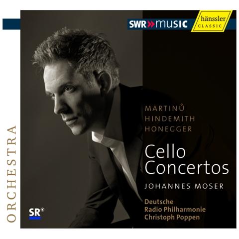 Martinu Bohuslav / Paul Hindemith - Concerto N. 1 Per Violoncello E Orchestra - Johannes Moser Vc / deutsche Radio Philharmonie Saarbrucken Kaiserslaut - Foto 1