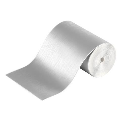 Protezione Battitacco Adesiva Alluminio Spazzolato - Foto 1