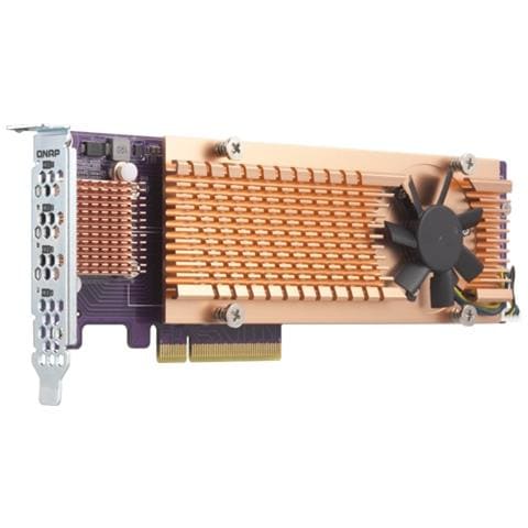 Quad Dual M. 2 Pcle Ssd Expa. Card - Foto 1