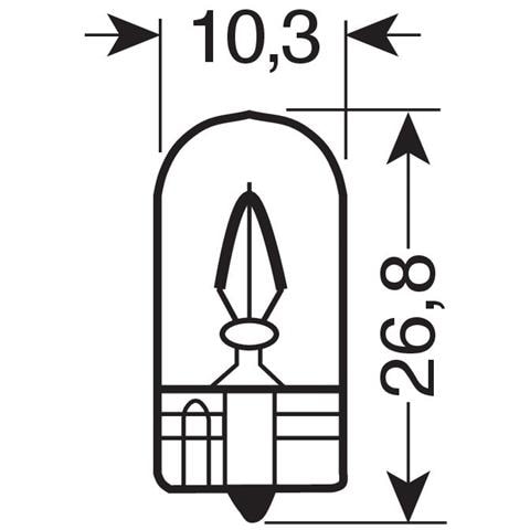 Lampa 12v Ultra Life - W5w - 5w - W2,1x9,5d - 2 Pz - Blister - Foto 2