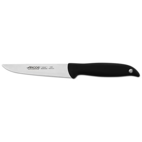 Serie Menorca - Coltello Cucina - Lama Acciaio Inossidabile Nitrum 130 Mm - Manico Polipropilene Colore Nero - Foto 1