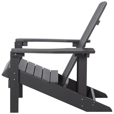 Sedia Da Giardino Grigio Scuro Adirondack - Foto 21