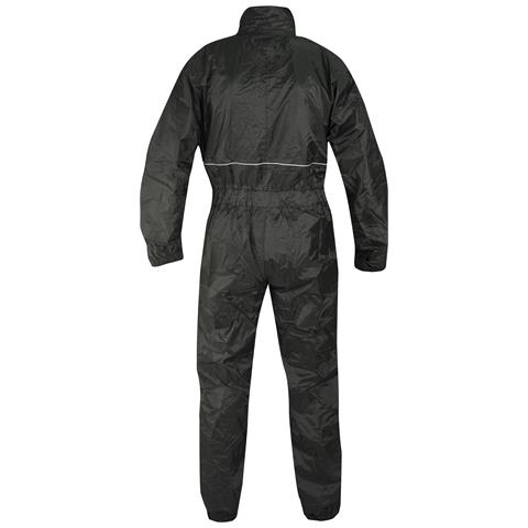 Antipioggia Completo Tuta Impermeabile Intera Moto Scooter Custom Quad Nero M - Foto 2