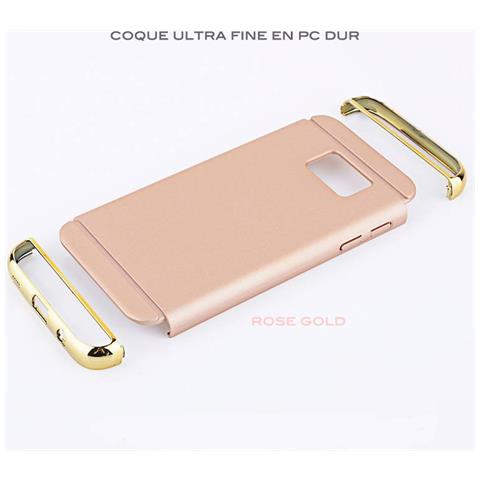 Samsung Galaxy S7 Bordo Ultra Sottile Guscio 3 In 1 Pc Duro Rosso - Foto 3