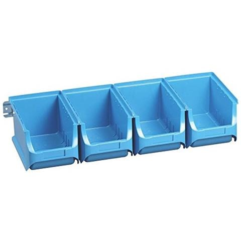 457072 Bagagli Bin Set, Blu / Argento, 600 X 240 X 125 Mm A - Foto 1