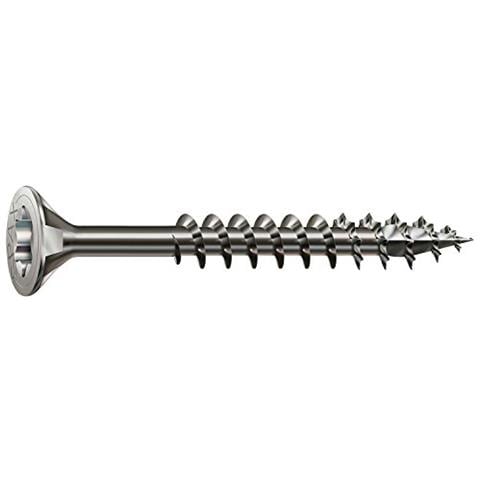 Spax - Vite A Testa Piatta Universale T-star Plus, Inossidabile A2, Filettatura Parziale 5 X 80 - Foto 1