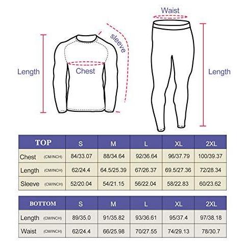Biancheria Intima Termica Set Uomo Strato Wicking Johns Lungo Quick Dry Base Suit Compressione Sport Per Lallenamento Di Fondo Corsa Escursionismo - Foto 4
