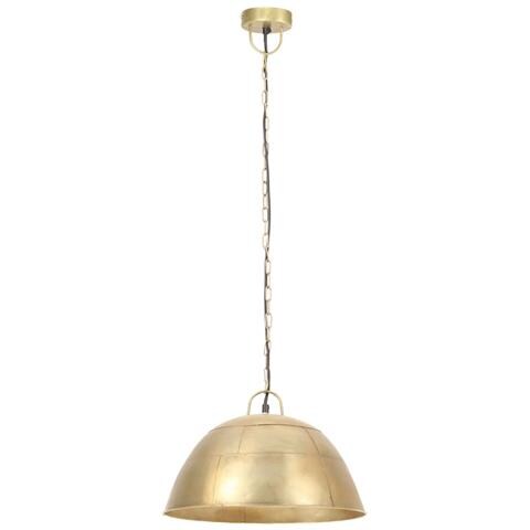 Lampada Industriale Vintage 25 W Ottone Rotonda 41 Cm E27 - Foto 10