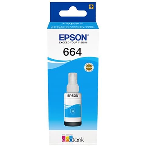 C13T664240 Cartuccia Ink Originale Ciano EcoTank L355 Capacità 6500 Pagine - Foto 22