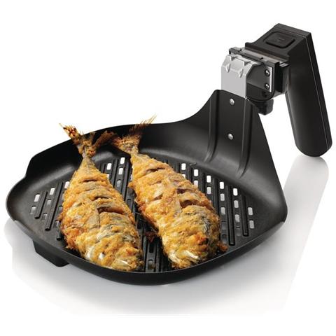 Griglia Padella Friggitrice Airfryer Colore Nero - Foto 1