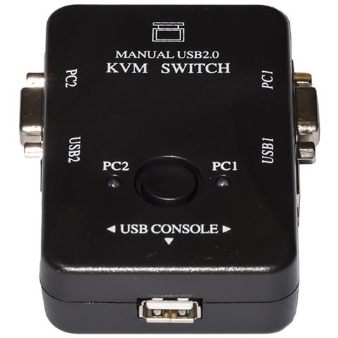 LKKWM2 Nero switch per keyboard-video-mouse (kvm)  - Foto 3