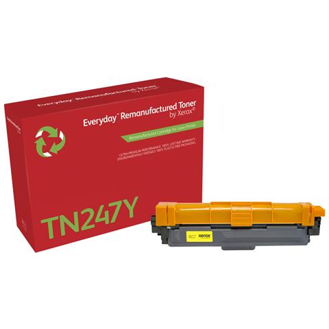 TONER RIGENERATO - Everyday Giallo di Xerox per Brother TN247Y, Alta capacità - Foto 1