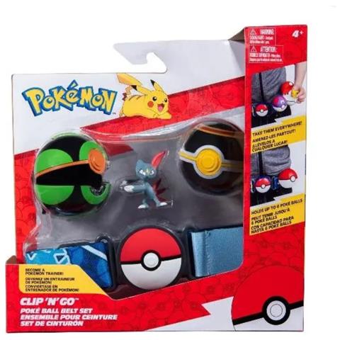 PKMN CLIPNGO POKÉ SETCINTURA ASST3 - Foto 1
