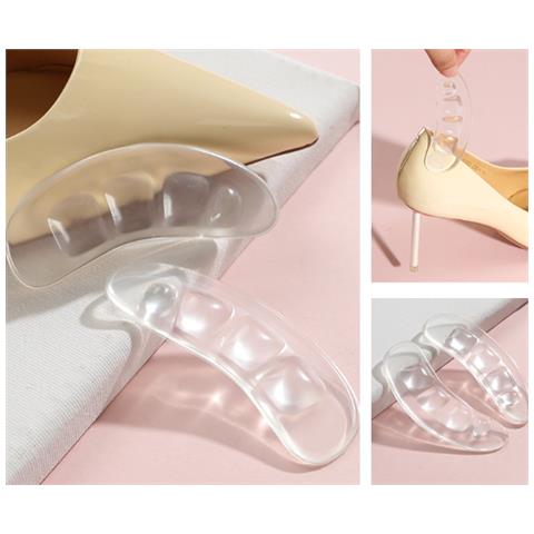 1 Paio Di Cuscinetti Antiscivolo Per L'avampiede Transparent - Foto 3