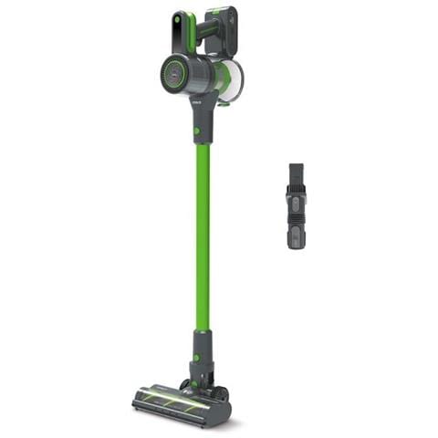 Forzaspira D-Power SR500 Scopa Ricaricabile 2 in1 senza Sacco Capacità 0.6 Litri Colore Grigio/Verde - Foto 1