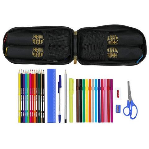 Zaino Portamatite F.c. Barcelona 20/21 Nero (33 Pezzi) - Foto 2