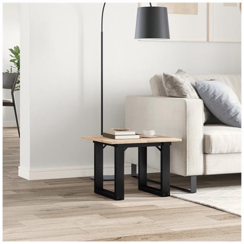 Telaio Gambe A O Per Tavolino Da Salotto 40x40x33 Cm In Ghisa - Foto 3