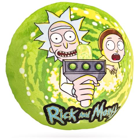 Rick And Morty - In Cerca Di Avventure Cuscino Di Peluche (37 Cm) - Foto 3