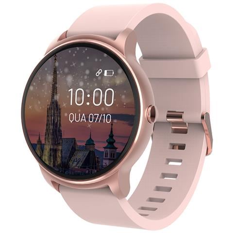Smartwatch Vienna Rosa Ble 5.0 Hr Lettura Msg Impermeabile Ip68 - Foto 1