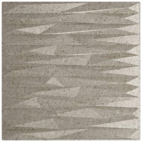 Pannelli Murali 24 pz Beton 50x50 cm XPS 6 m? Pietra - Foto 2