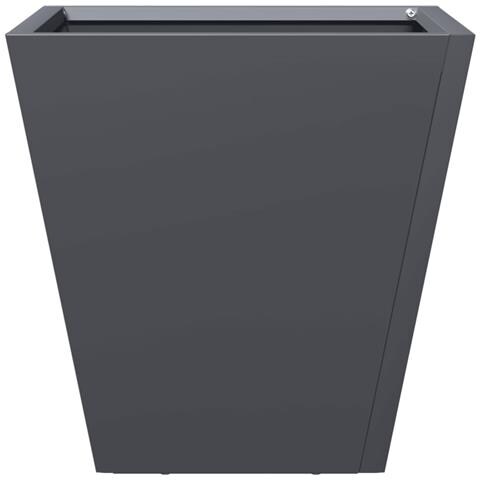 Fioriera da Giardino Antracite 30x30x30 cm in Acciaio - Foto 2