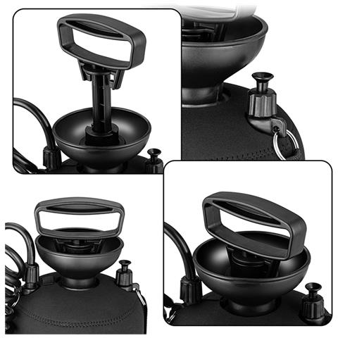 Doccia Multifunzione Da Esterno 5l Portatile Tracolla Innaffiatoio Irrigatore - Foto 2