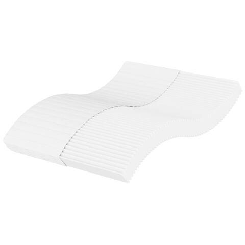 Materasso In Schiuma Bianco 120x220 Cm Durezza H2 H3 - Foto 1