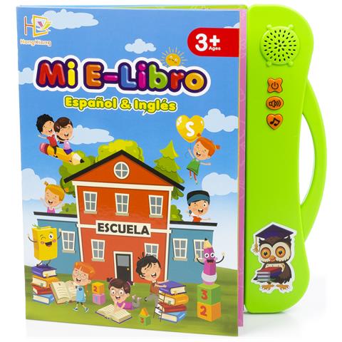 Il Mio E-libro, Libro Elettronico Educativo Con Suoni, Bilingue In Spagnolo E Inglese. - Foto 1