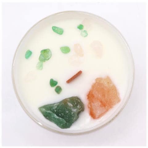 Chakra Del Cuore - Candela Di Cristallo - Foto 2