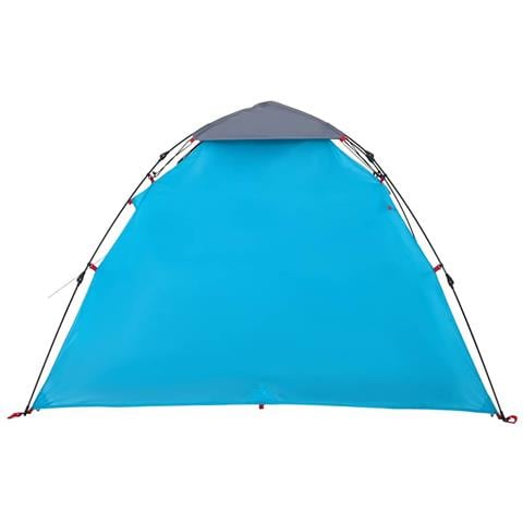 Tenda a Cupola da Campeggio 3 Persone Blu a Rilascio Rapido - Foto 8
