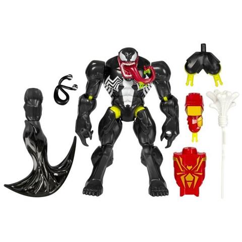 Mixmashers Venom Deluxe, Statuetta Personalizzabile Da 12 Cm Da Abbinare E Mescolare Con Accessori, Marvel, Da 4 Anni - Foto 2