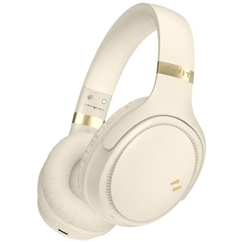 Havit H630BT (Butter yellow), Con cavo e senza cavo, 20 - 20000 Hz, MUSICA, 225 g, Cuffie - Foto 1