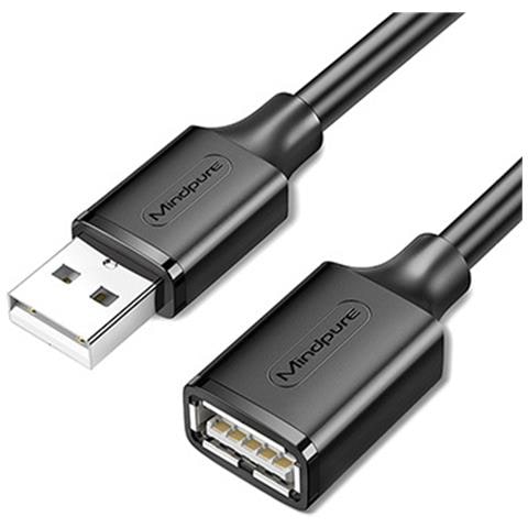 Cavo Di Prolunga Usb 2.0 Maschio-femmina Per Monitor, Mouse, Tastiera, Unità Flash Usb 0,5 Metri - Foto 1
