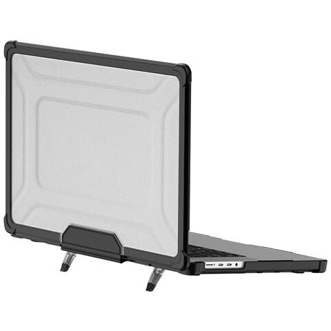 Custodia Rigida Per Macbook Pro 16"" Con Protezione Antiurto E Supporto Pie - Foto 1