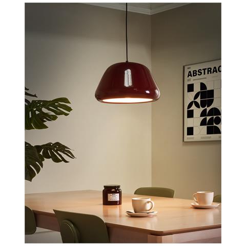 Lampadario Joku Metallo Rosso - Foto 1