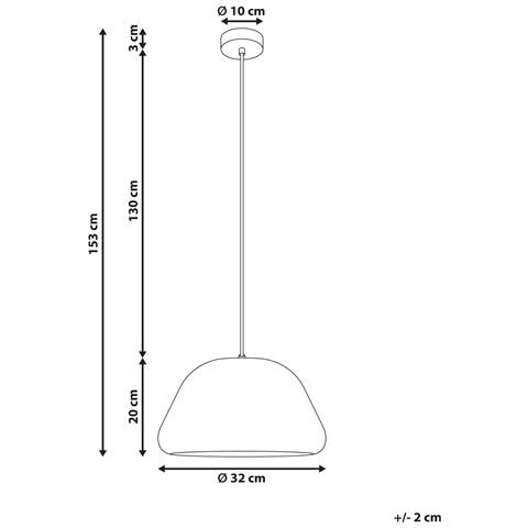 Lampadario Joku Metallo Rosso - Foto 7