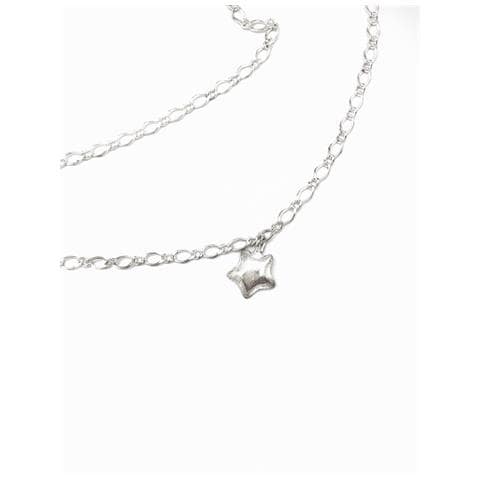 Cintura A Catena In Argento Con Pendenti A Stella - Foto 3