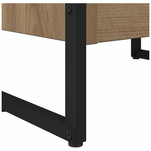 Armadio per Libri Rovere Artigianale 80 x 30 x 155 cm - Foto 9