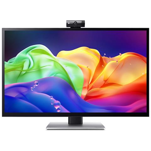 PE320QXTbmiiprcuzx Monitor PC 80 cm (31.5") 6016 x 3384 Pixel 6K Ultra HD LCD Nero, Grigio - Foto 1