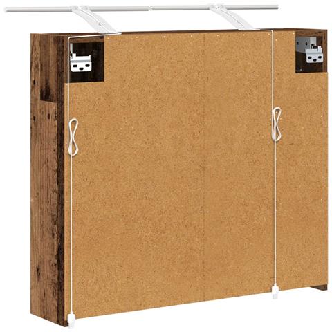 Mobiletto per specchio da bagno Legno vecchio - Foto 9