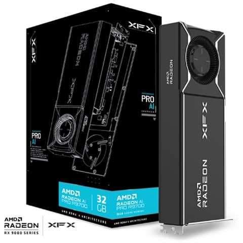 AMD Radeon AI Pro R9700 32 GB GDDR6 - Foto 1
