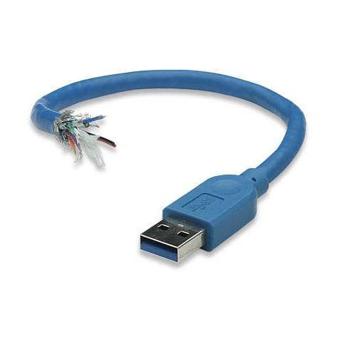 ICOC U3-AB-30-BL - Cavo USB 3.0 A maschio / B maschio 3 m blu - Foto 5