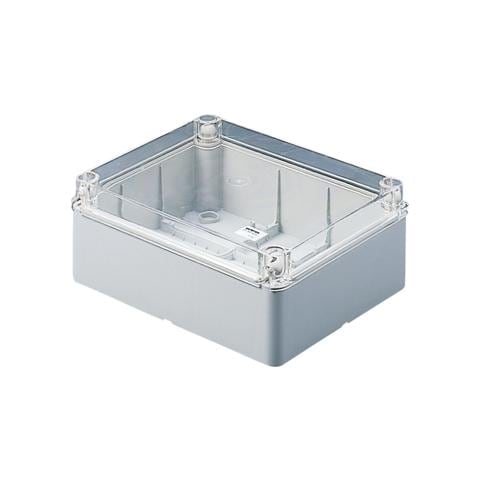 Cassetta Di Derivazione E Per Apparecchiature Elettriche Ed Elettroniche Con Coperchio Basso A Vite Trasparente Ip56 Dimensioni Interne 190x140x70 Con Pareti Lisce - Foto 2
