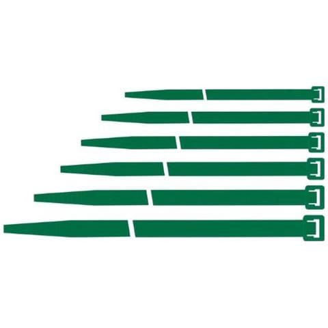 FASCETTE per Cablaggio Colore VERDE 390X4,6 Conf. 100 pz - Foto 2