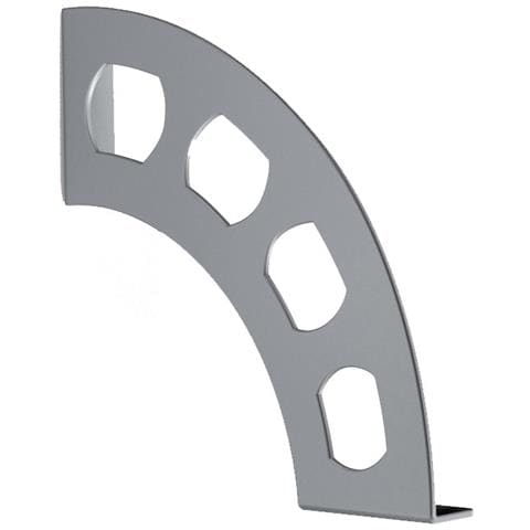 Reggimensola 'boomerang' - Cm 20 - Colore Argento - Foto 2