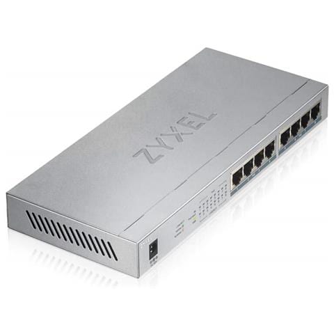 Switch GS1008HP 8 Porte Ethernet PoE 10 / 100 / 1000 Mbps RJ45 Unmanaged - Foto 2