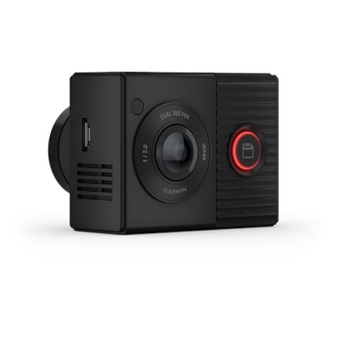 Dash Cam Tandem Telecamera Auto 360° Full HD Wi-Fi / GPS con Scheda MicroSD 16GB - Nero / Rosso - Foto 2