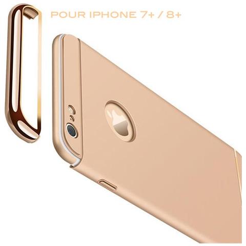 Guscio Sottile Ultra 3 In 1 Dura Del Pc Argento Iphone 7 Plus / 8 Altro - Foto 3