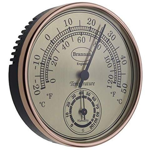 Termometro Igrometro Dial Gilt Giardino Serra Home Office - Misure Di Temperatura E Humididty - Foto 1
