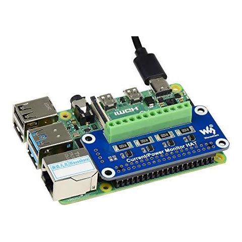 4-ch Corrente Tensione Power Monitor Cappello Per Raspberry Pi I2c Smbus Interfaccia - Foto 2